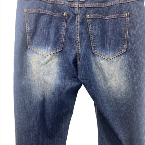 California Vintage Mom Jeans Distressed Raw Edge Women SZ 12 Casual Faded - Picture 4 of 16